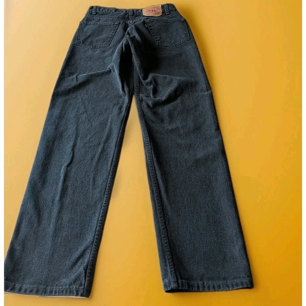 Vintage Levi's 550 Jeans 36 x 34 Made in Canada Relaxed Baggy Fit Black 90's y2k